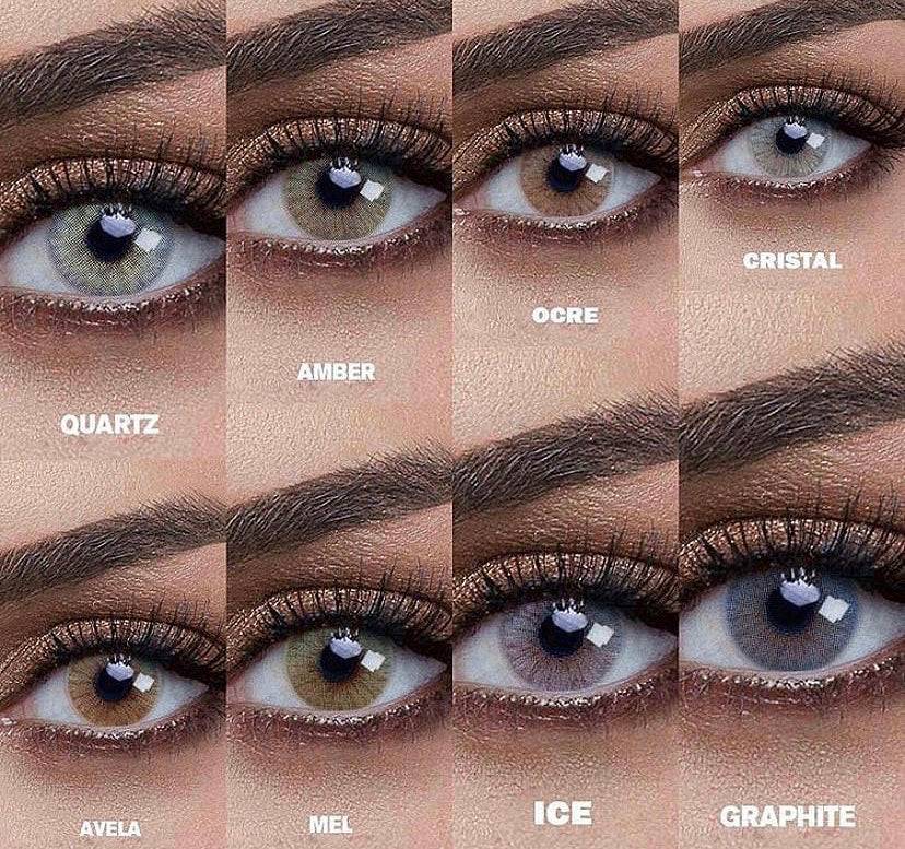 Azul Blue Coloured Contact Lenses - EyeCandy Cosmetics