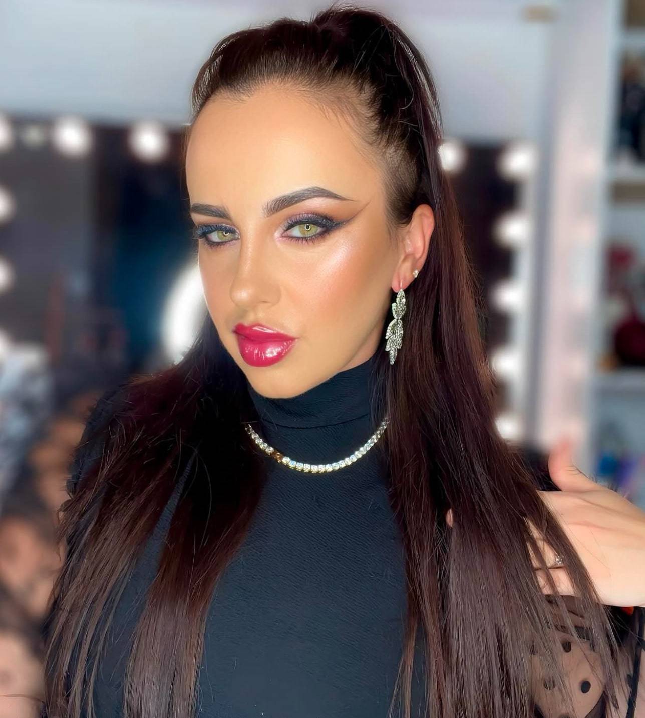 Monet Green Coloured Contact Lenses