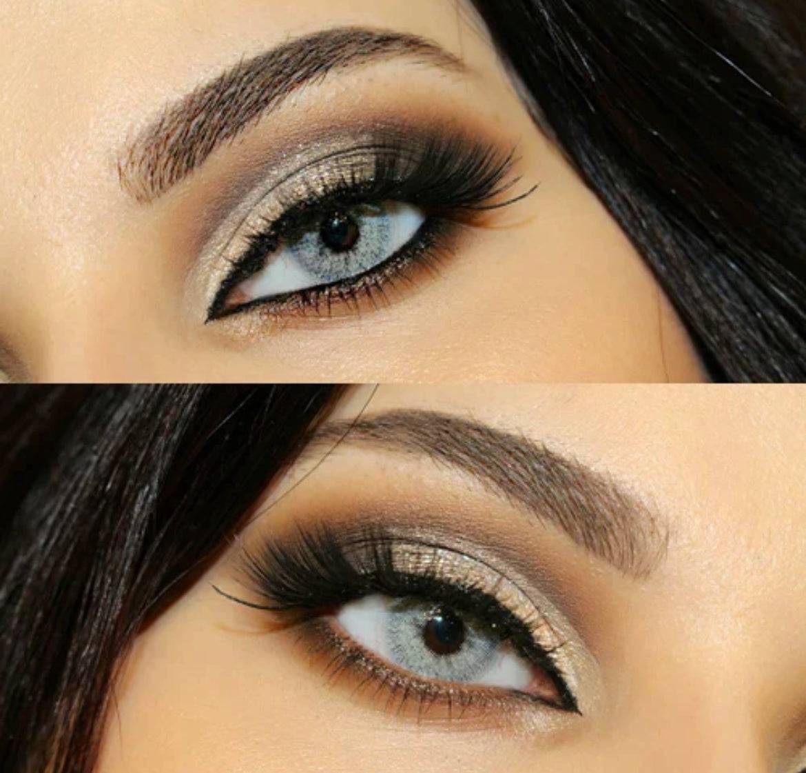 Sky Grey Coloured Contact Lenses - EyeCandy Cosmetics