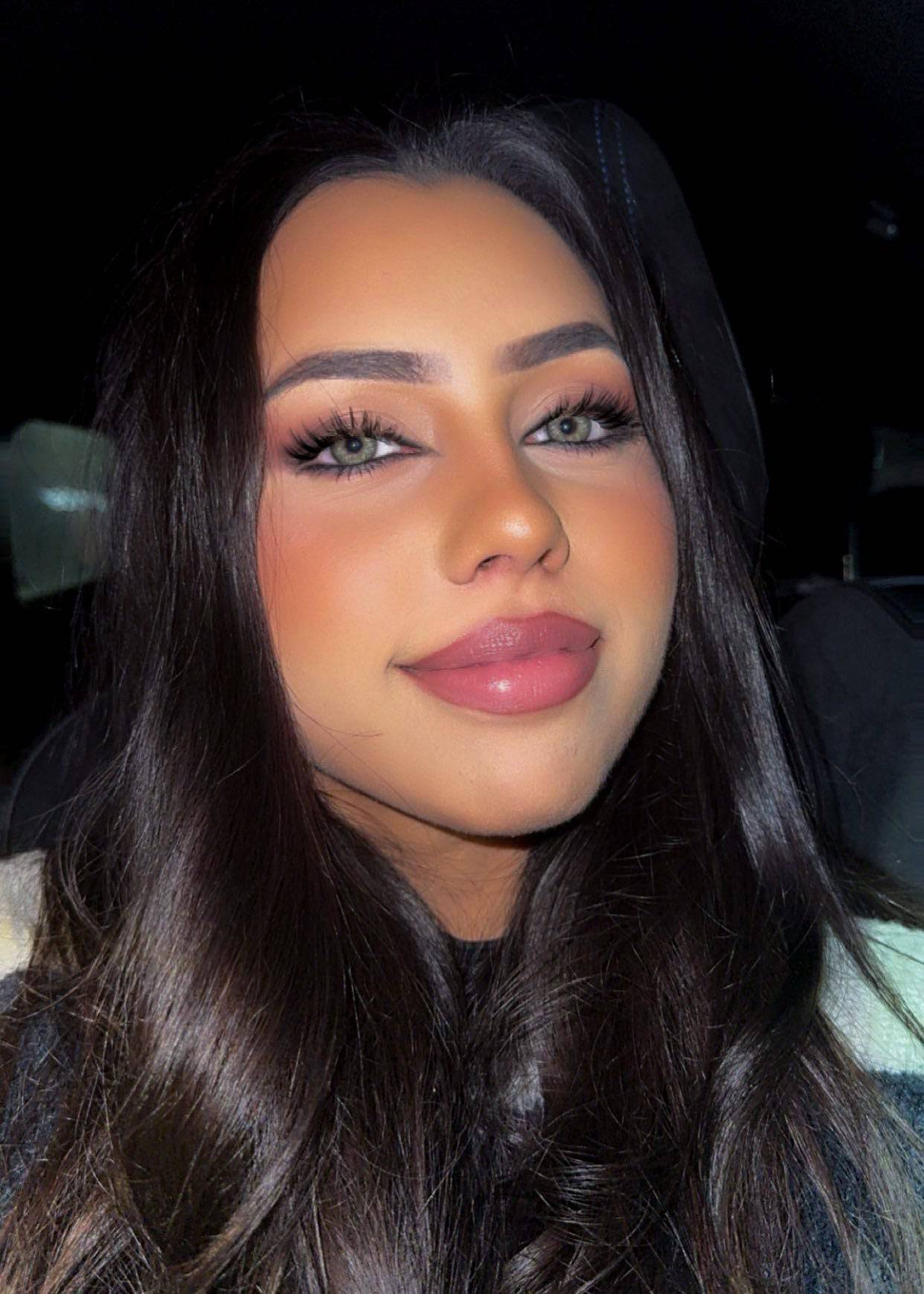 Midnight Daisy Green Coloured Contact Lenses