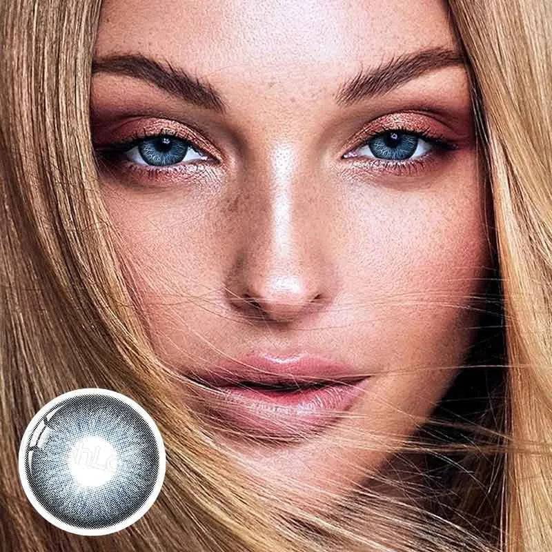 DNA Night Storm Blue Coloured Contact Lenses