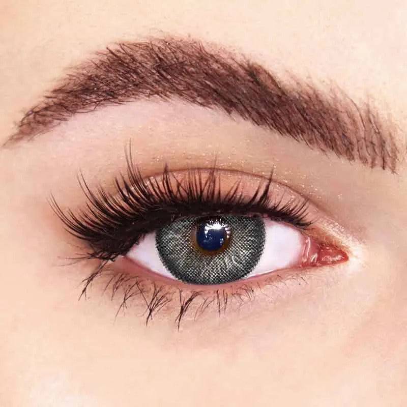 DNA Mist Storm Blue-Grey Coloured Contact Lenses