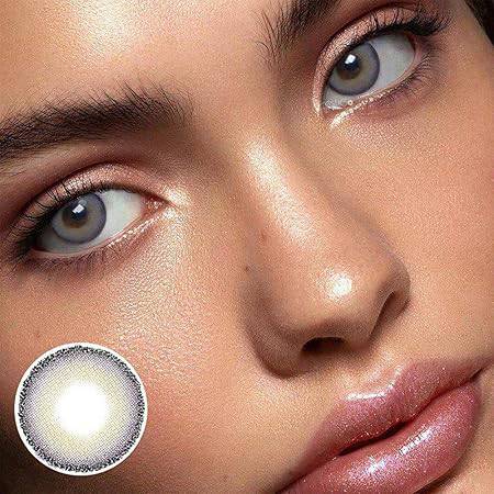 Mia Grey Coloured Contact Lenses - EyeCandy Cosmetics