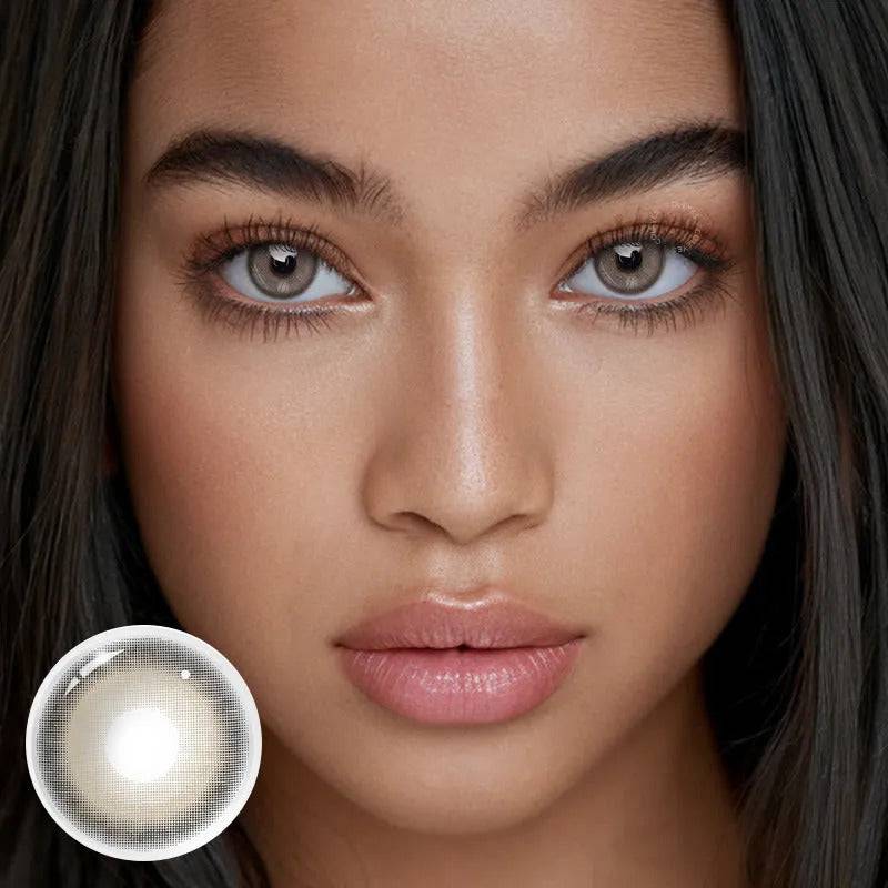 Hybrid Grey Coloured Contact Lenses