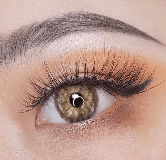 Sahara Brown Coloured Contact Lenses - EyeCandy Cosmetics