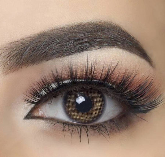 Spanish Real Hazel Coloured Contact Lenses - EyeCandy Cosmetics