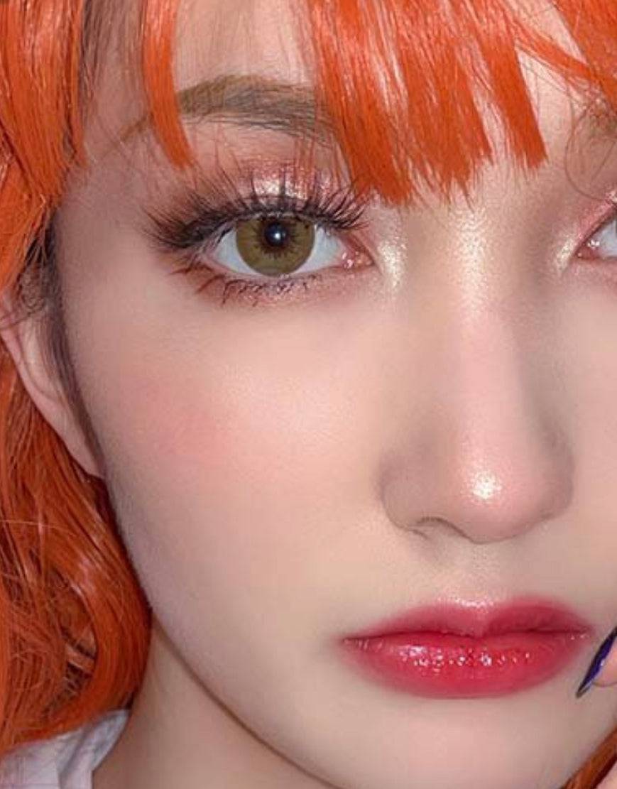 Latte Brown Coloured Contact Lenses - EyeCandy Cosmetics