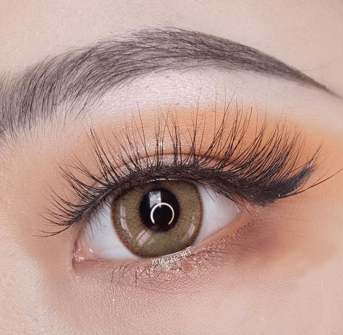 Dubai Brown Coloured Contact Lenses - EyeCandy Cosmetics