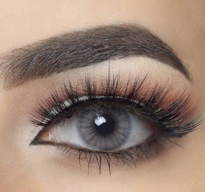 Graphite Grey-Blue Coloured Contact Lenses - EyeCandy Cosmetics