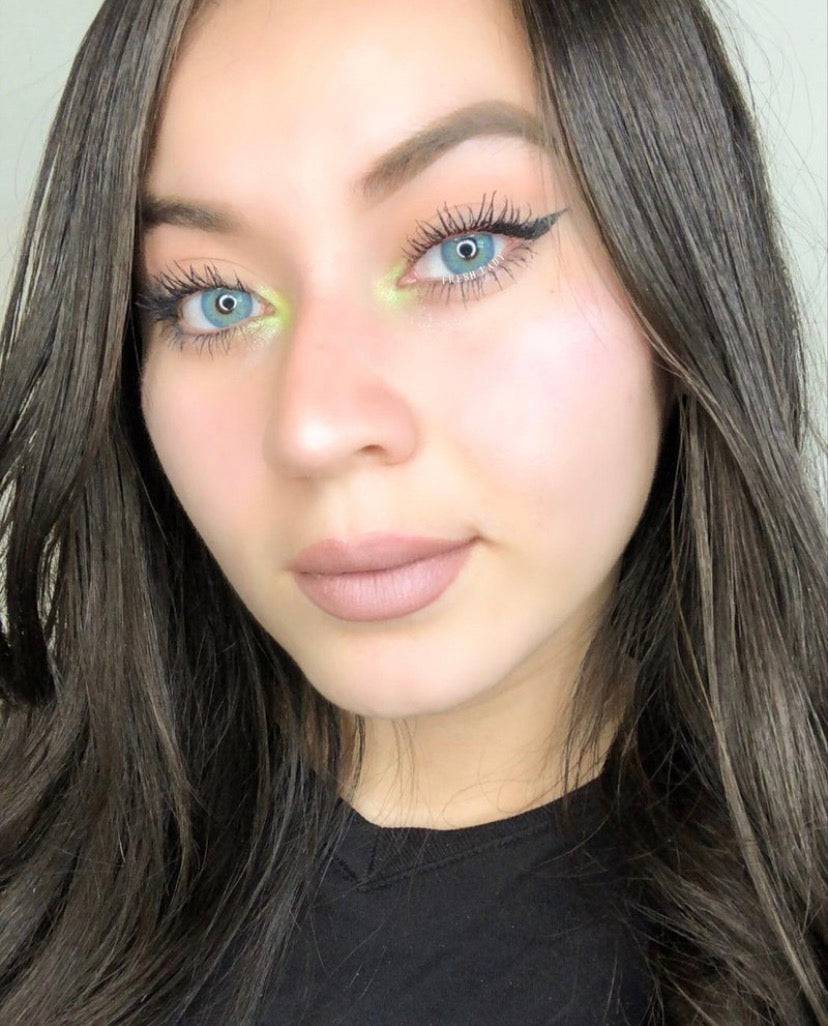 Russian Blue Coloured Contact Lenses - EyeCandy Cosmetics