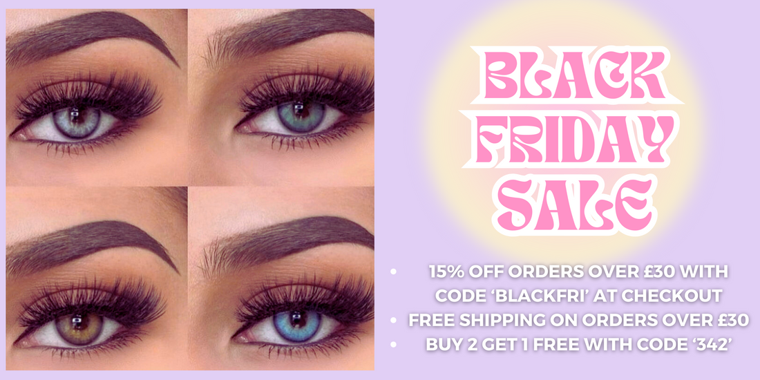 Black Friday Sale: Unmissable Deals on Coloured Cosmetic Contact Lenses at EyeCandy Cosmetics