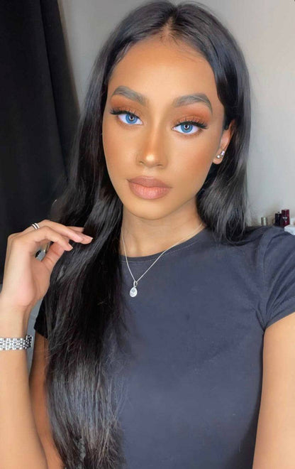 Azul Blue Coloured Contact Lenses - EyeCandy Cosmetics