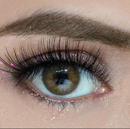 Russian Brown Coloured Contact Lenses - EyeCandy Cosmetics