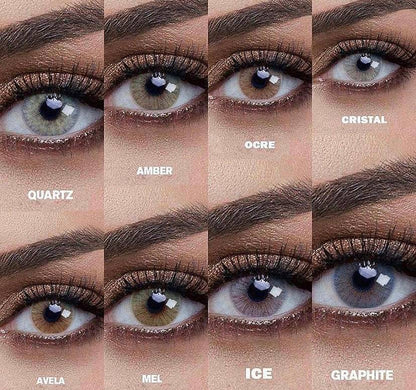 Azul Blue Coloured Contact Lenses - EyeCandy Cosmetics