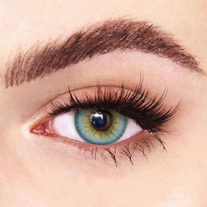 Gemstone Blue (LA Girl) Coloured Contact Lenses - EyeCandi Cosmetics