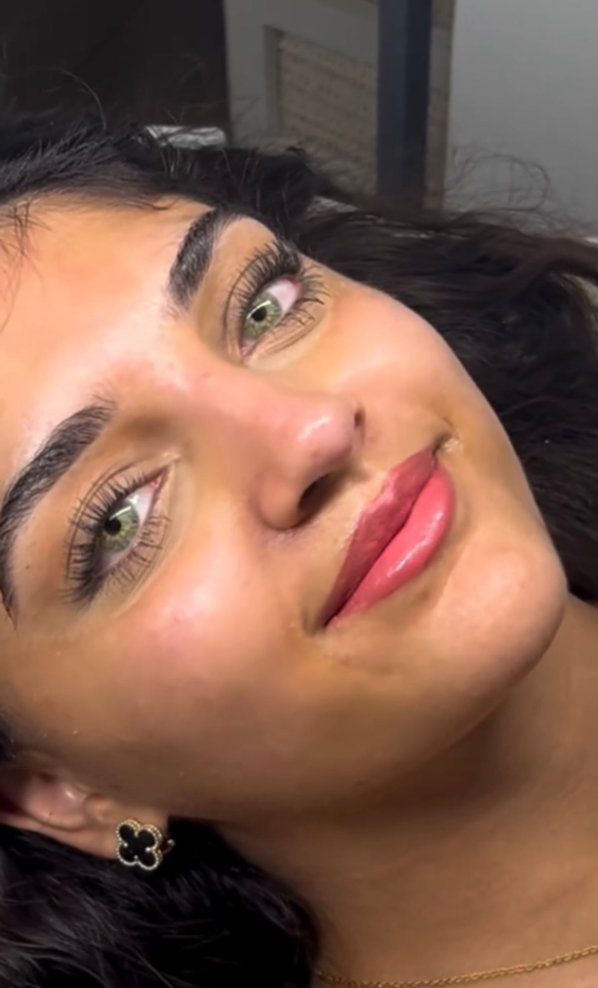 Monet Green Coloured Contact Lenses