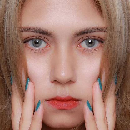Sky Grey Coloured Contact Lenses - EyeCandy Cosmetics
