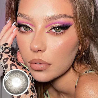 DNA Dusk Storm Brown Coloured Contact Lenses - EyeCandi Cosmetics