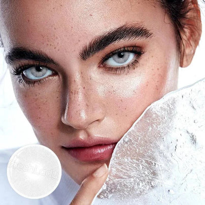 Polar Lights Grey Coloured Contact Lenses - EyeCandy Cosmetics