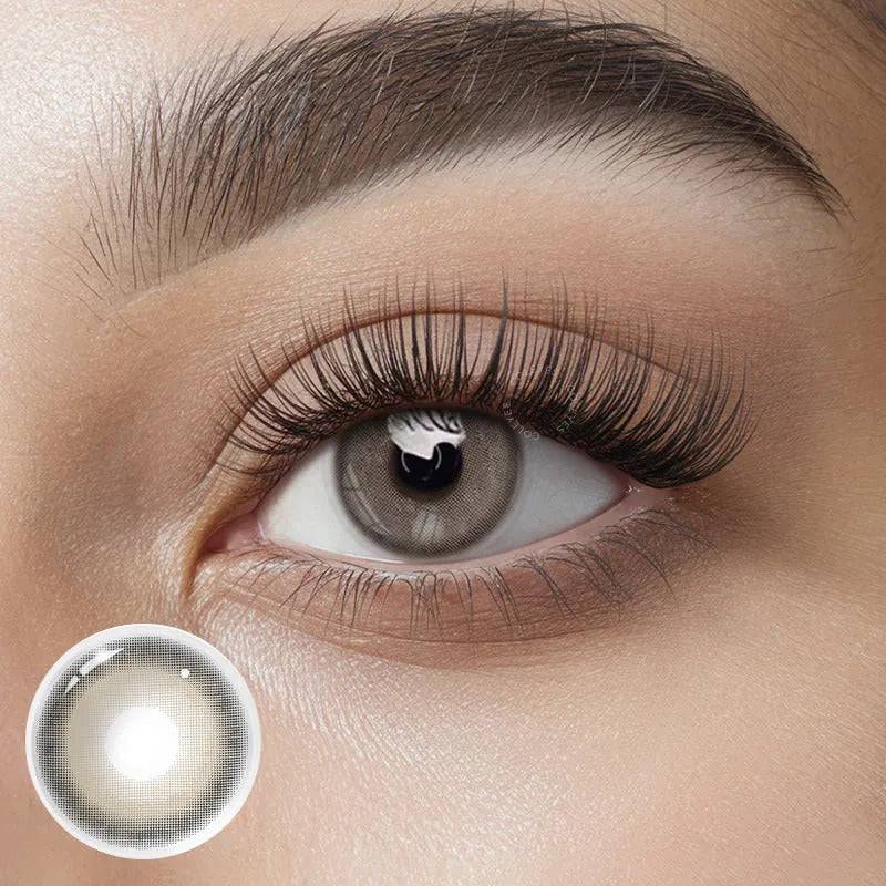 Hybrid Grey Coloured Contact Lenses – EyeCandi Cosmetics