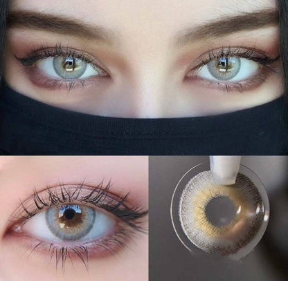 Gemstone Grey (LA Girl) Coloured Contact Lenses - EyeCandy Cosmetics