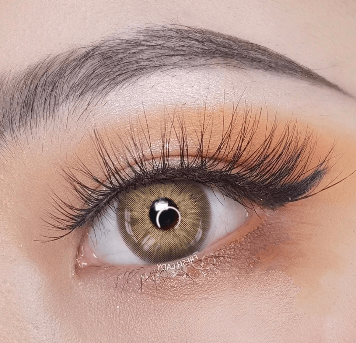 Sahara Brown Coloured Contact Lenses - EyeCandy Cosmetics