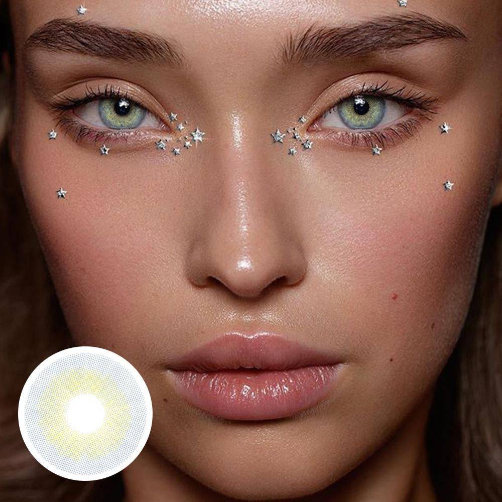 Polar Lights Blue-Grey Coloured Contact Lenses - EyeCandy Cosmetics