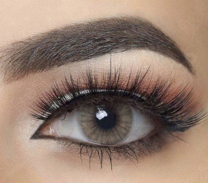 Mel (Green/Amber) Coloured Contact Lenses - EyeCandy Cosmetics