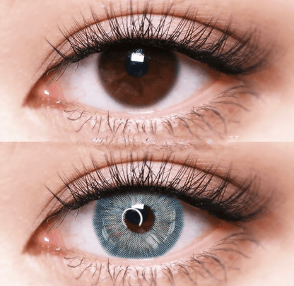 Antarctic Blue Coloured Contact Lenses - EyeCandy Cosmetics
