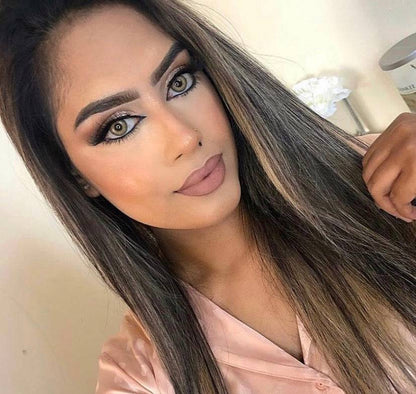 Himalaya Brown Coloured Contact Lenses - EyeCandy Cosmetics