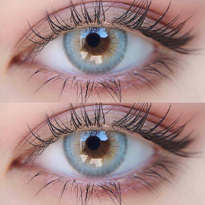 Gemstone Blue (LA Girl) Coloured Contact Lenses - EyeCandy Cosmetics