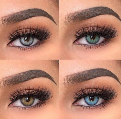 Himalaya Green Coloured Contact Lenses - EyeCandy Cosmetics